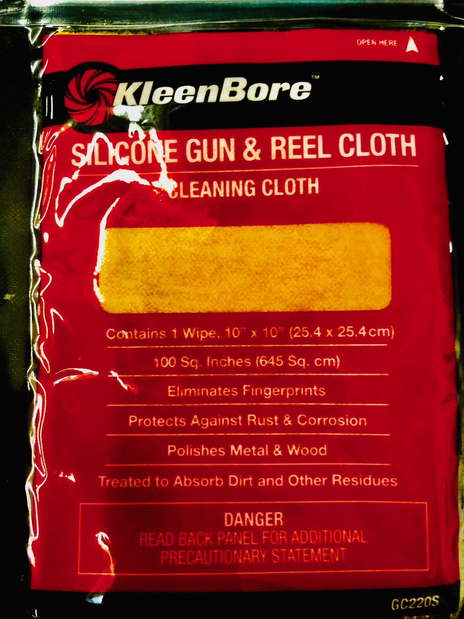 KleenBore Silicone Gun & Reel Cloth - Click Image to Close